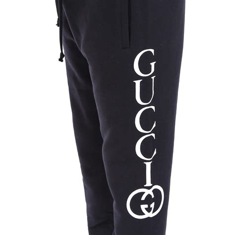 white gucci sweatpants